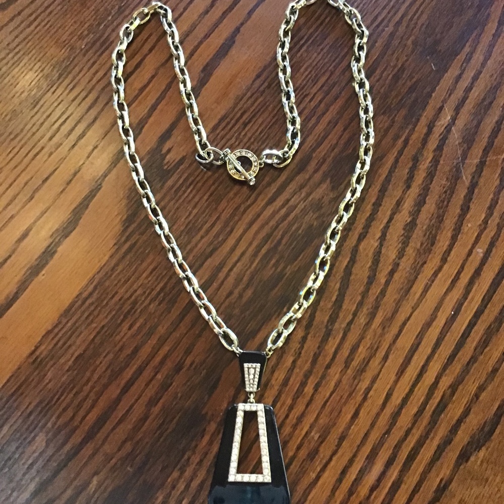 Gold chain necklace